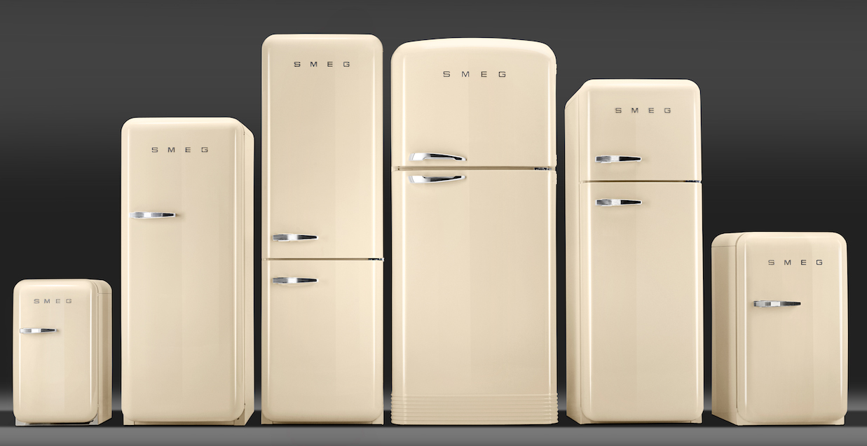 Smeg fridge deals freezer combo